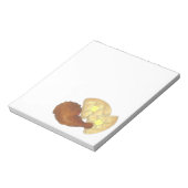 Klassisches Soul Frittiertes Hühnchen und WaffelDi Notizblock (Rotiert)