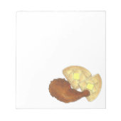 Klassisches Soul Frittiertes Hühnchen und WaffelDi Notizblock (Vorderseite)
