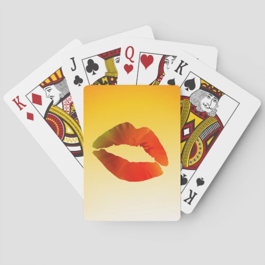 Klassisches spielendes CardsLips Spielkarten (Rückseite)