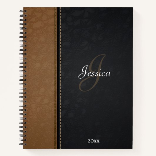 Klassisches SpiralNotebook mit Personalisiertem Na Notizblock (Vorderseite)