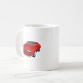Klassisches Sport-Auto: Modell 3D: Kaffeetasse (Vorderseite Links)