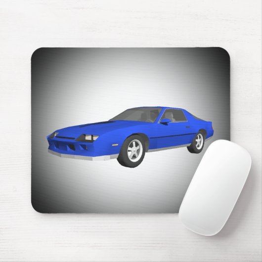 Klassisches Sport-Auto: Modell 3D: Mousepad (Mit Mouse)