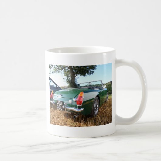 Klassisches Sportscar Kaffeetasse (Rechts)