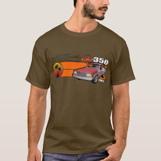Klassisches SS 350 Shirt Malibus (Vorderseite)