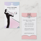 Klassisches Standardtanz-Lehrer-Geschäft Visitenkarte (Vorne/Hinten)