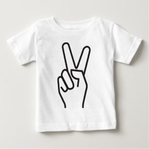 klassisches stilisiertes Siegzeichen Baby T-shirt