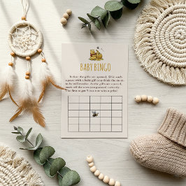 Klassisches Storybook Bear Baby Shower Bingo Game