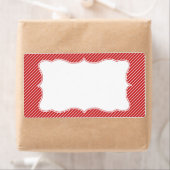 Klassisches Streifenadressenlabel (Insitu)