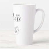 Klassisches stylisches Skript Fügen Sie Ihren Name Milchtasse (Rechts)