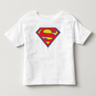 Klassisches Supergirl-Logo mit blauer Kontur Kleinkind T-shirt