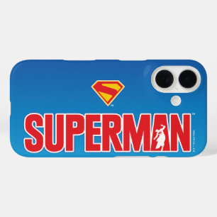 Klassisches Superman Bold-Logo iPhone 16 Hülle