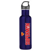 Klassisches Superman Bold-Logo Edelstahlflasche (Vorderseite)