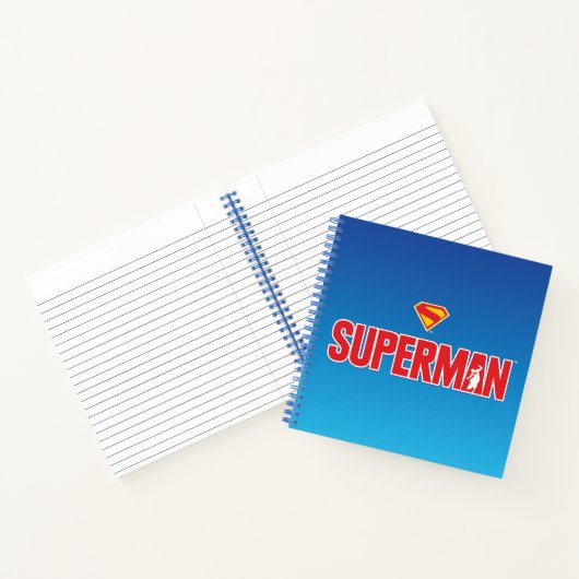 Klassisches Superman Bold-Logo Notizblock (Innenseite)