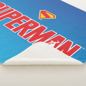 Klassisches Superman Bold-Logo Sherpadecke (3/4)