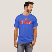 Klassisches Superman Bold-Logo T-Shirt (Vorne ganz)
