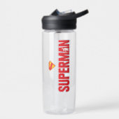 Klassisches Superman Bold-Logo Trinkflasche (Links)