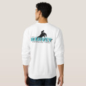 Klassisches Sweatshirt mit schwarzem Logo (Schwarz voll)