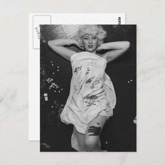 Klassisches Symbol Postkarte (Vorne/Hinten)