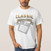 Klassisches T-Shirt der Diskette (Vorderseite)