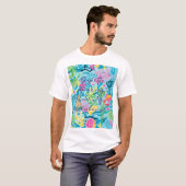 Klassisches T-Shirt mit stilvoller Grafik (Vorne ganz)