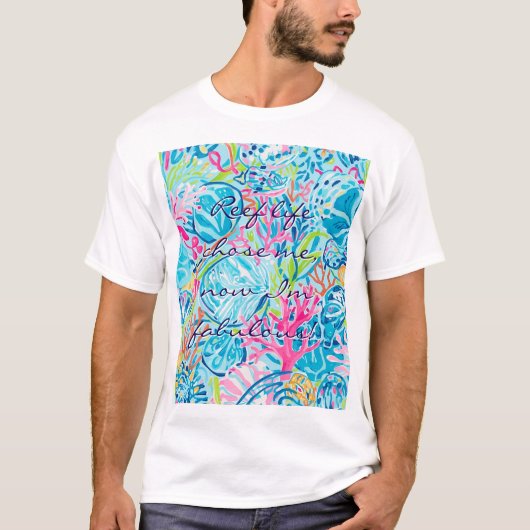Klassisches T-Shirt mit stilvoller Grafik (Vorderseite)