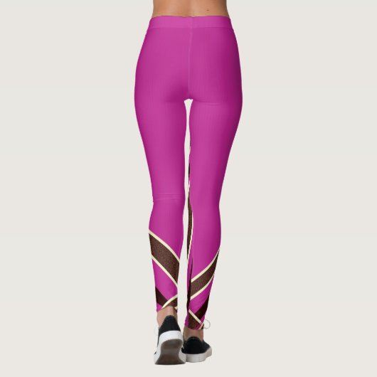 Klassisches Tanzoutfit Leggings (Rückseite)