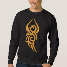 Klassisches Tattoo-inspiriertes Line-Art-Design Sweatshirt
