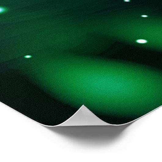 Klassisches Teleskop Poster (Ecke)