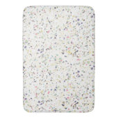 Klassisches Terrazzo-Design aus Vintagem Marmor Badematte (Vorderseite Vertikal)
