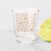 Klassisches Thanksgiving-Muster Schnapsglas (Rückseite)