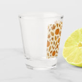 Klassisches Thanksgiving-Muster Schnapsglas (Links)