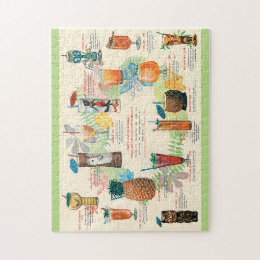 Klassisches Tiki-Menü Puzzle (Vertikal)