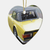 Klassisches TR6 Triumph Sportscar Keramik Ornament (Links)