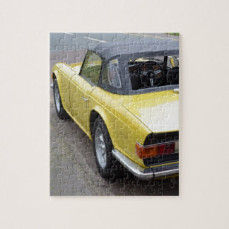 Klassisches TR6 Triumph Sportscar Puzzle