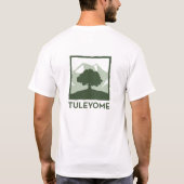 Klassisches Tuleyome Logo, der weiße T - Shirt der (Rückseite)