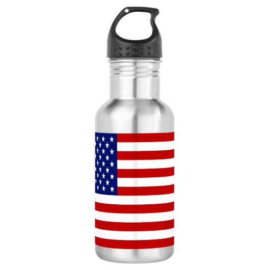Klassisches und Cooles amerikanisches Flag-Patriot Edelstahlflasche (Vorderseite)