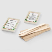 Klassisches und elegantes Hochzeitsprogramm Fächer (Non-assembled)