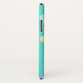 Klassisches Valentinisches Candy Hearts auf Aquama Case-Mate iPhone Hülle (Hinten/Rechts)