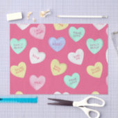 Klassisches Valentinisches Süßes Herz Seidenpapier (Handwerk)