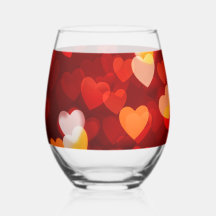 Klassisches Valentinstag Romantisches Herz Muster