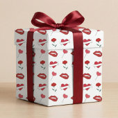 Klassisches Valentinstag-Wrapping Paper Geschenkpapier