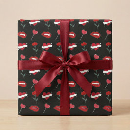 Klassisches Valentinstag-Wrapping Paper Geschenkpapier