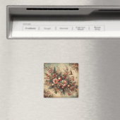 Klassisches Verziertes Weihnachtsmagnet Magnet (In Situ (Geschirrspüler))