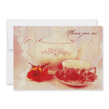 Klassisches viktorianisches Grungetee-Party