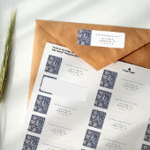 Klassisches Viktorianisches Hochzeitrücksendesiege