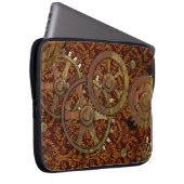 Klassisches viktorianisches Steampunk Laptopschutzhülle (Vorne Rechts)