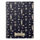 Klassisches Vintag 50er-Fashion-Notebook Notizblock (Vorderseite)