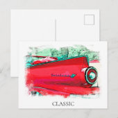 *~* Klassisches Vintag antikes, künstlerisches Lan Postkarte (Vorne/Hinten)