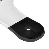 Klassisches Vintag Schwarz & Weiß Schneidebrett (Ecke)