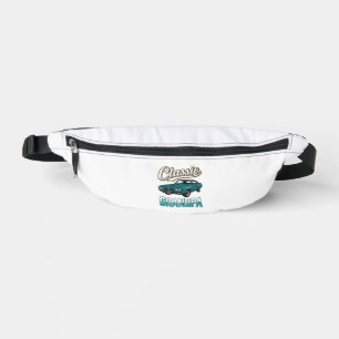 Klassisches Vintage-Auto-T-Shirt-Design für Opa_1 Bauchtasche